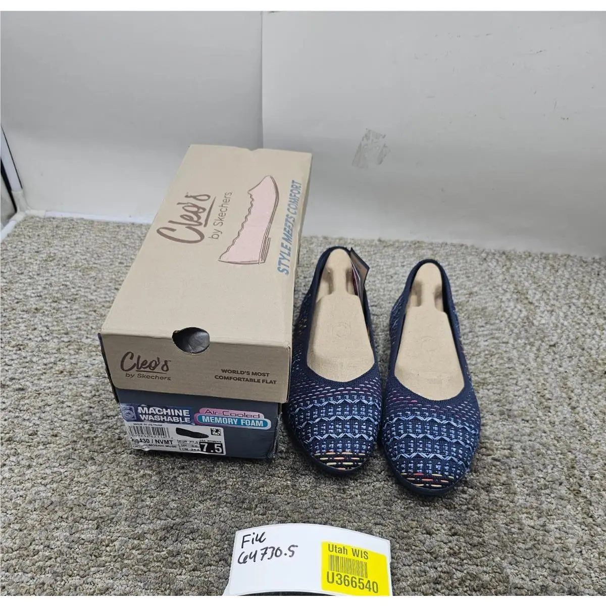 Skechers shoes - 159430 NVMT - NVMT - 159430 NVMT - Navy (UPC: 199252621146) 5