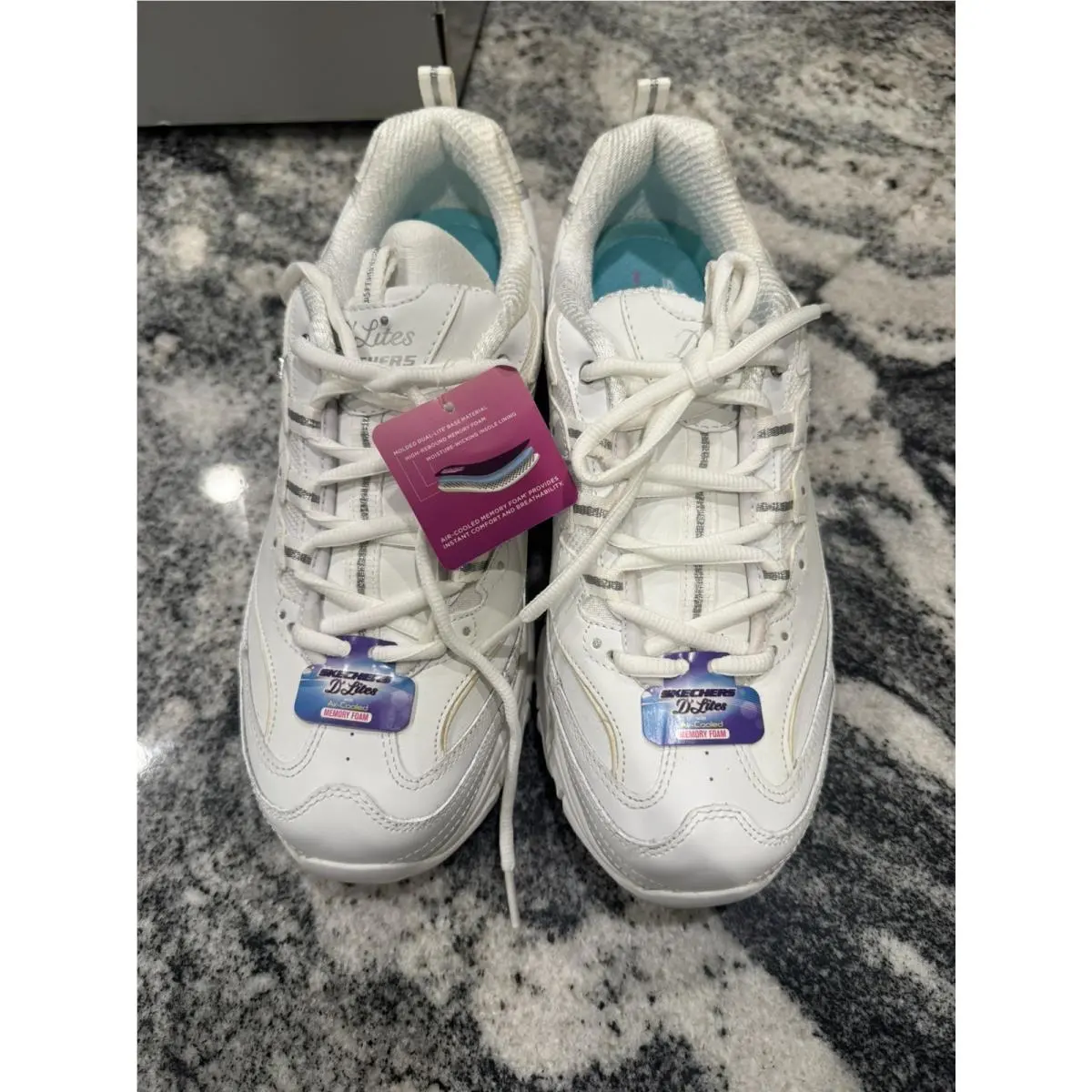 Skechers shoes - D`Lites - White 0
