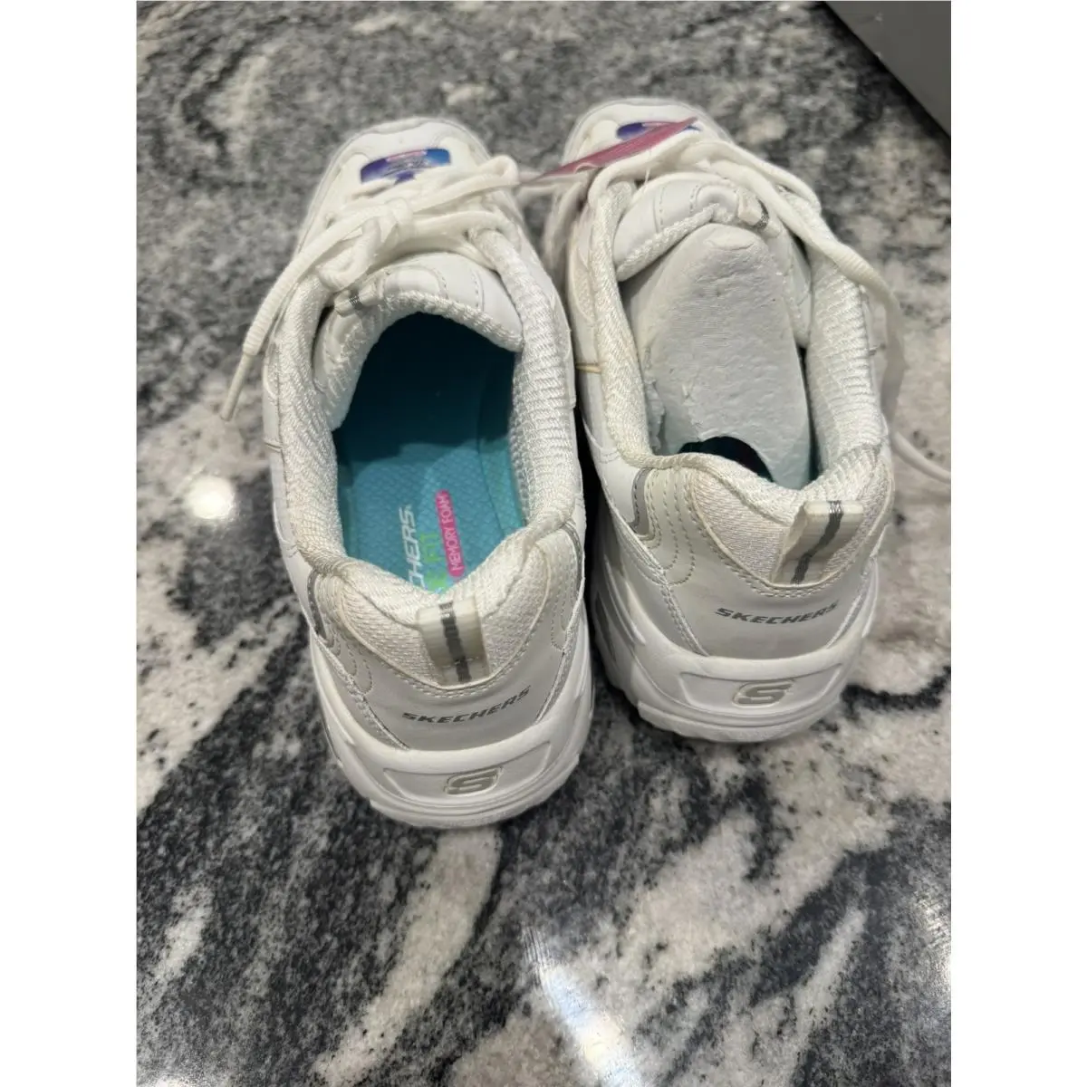Skechers shoes - D`Lites - White 3