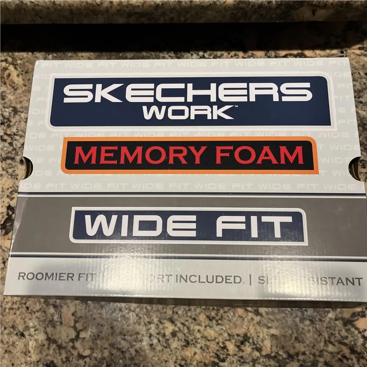 Skechers shoes - Sketchers memory foam wide - Sketchers memory foam wide - Black 8