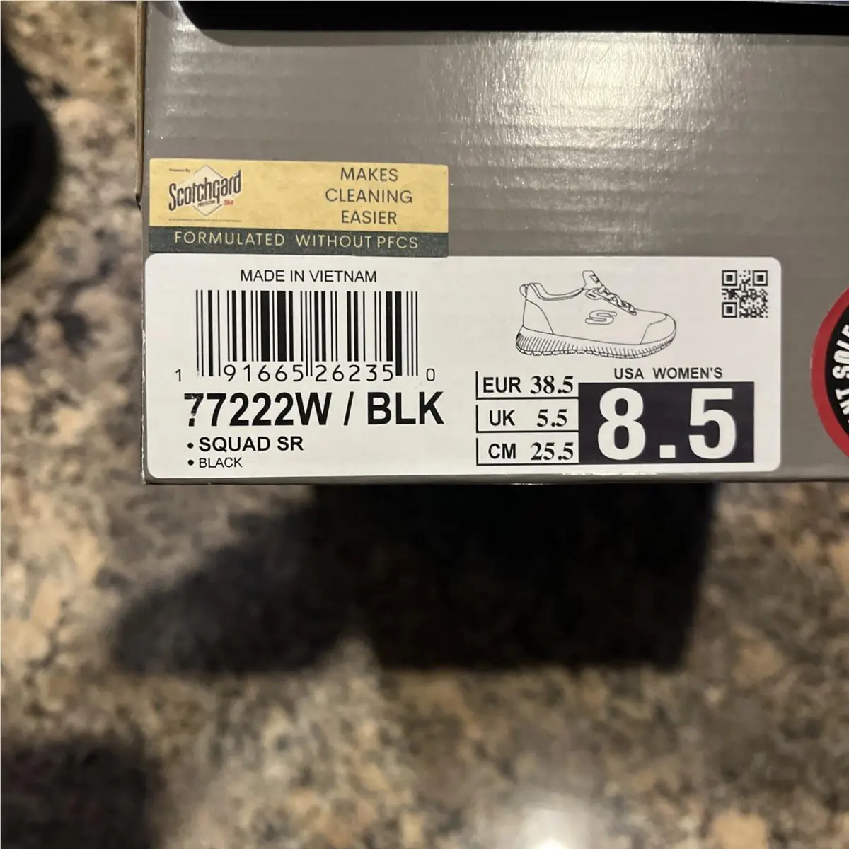Skechers shoes - Sketchers memory foam wide - Sketchers memory foam wide - Black 9