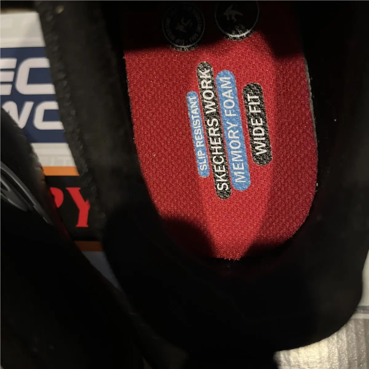 Skechers shoes - Sketchers memory foam wide - Sketchers memory foam wide - Black 2