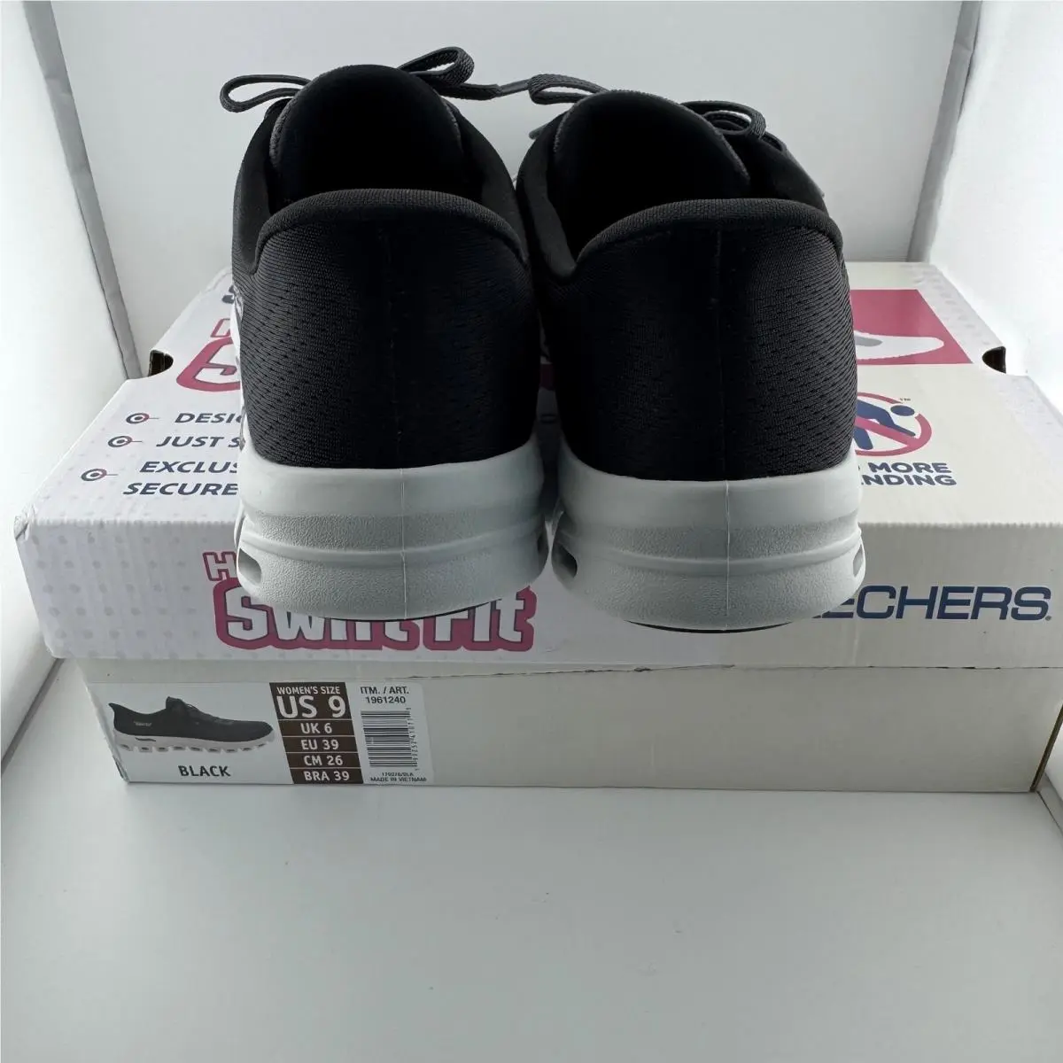 Skechers shoes - Skechers Swift Fit Glide Step - Black 3