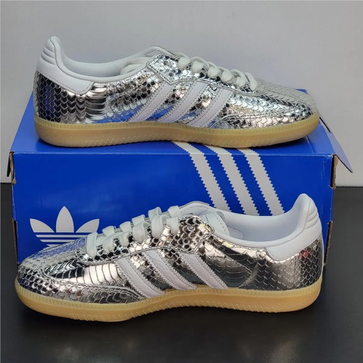 Adidas shoes - adidas Samba - Samba - IH9016 - Silver 0