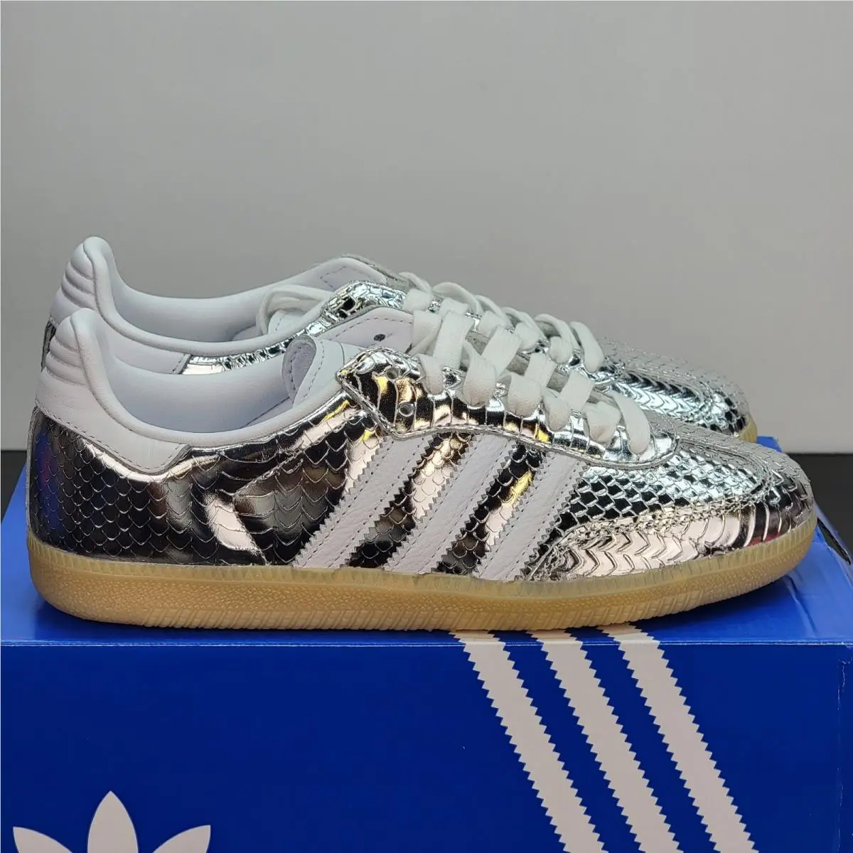 Adidas shoes - adidas Samba - Samba - IH9016 - Silver 2