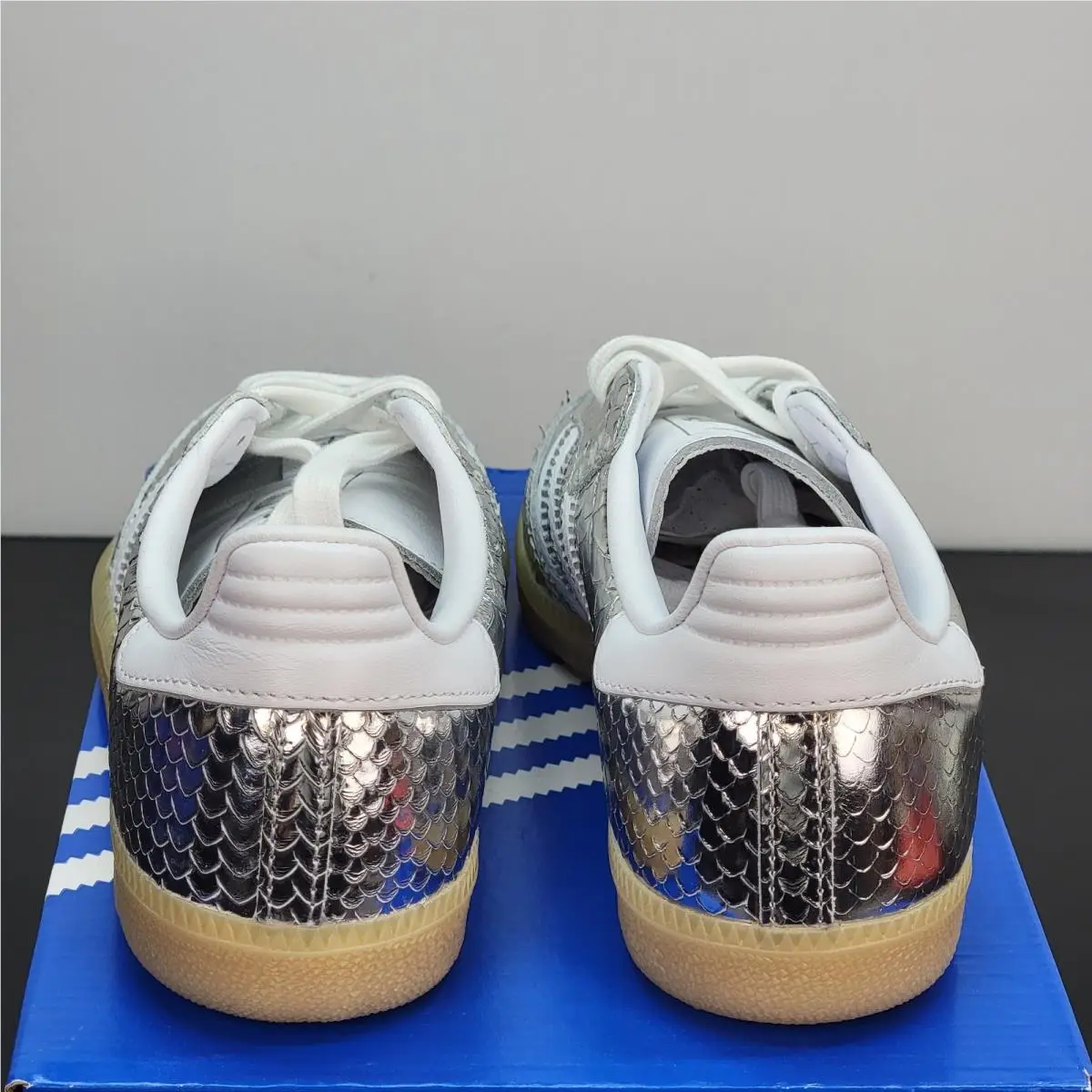 Adidas shoes - adidas Samba - Samba - IH9016 - Silver 4