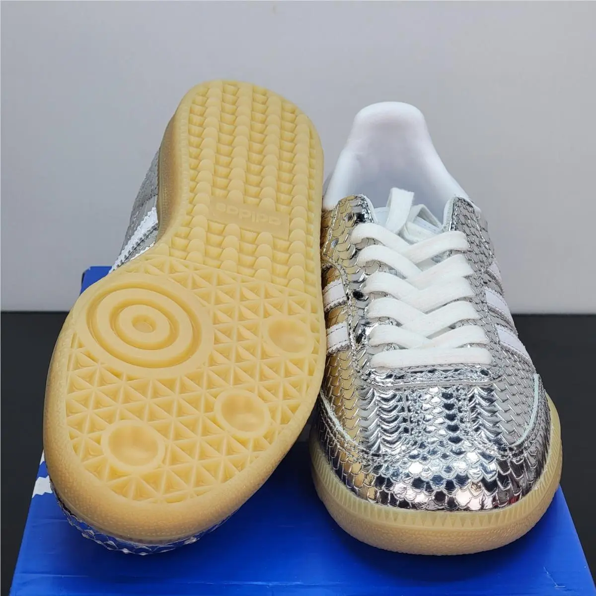 Adidas shoes - adidas Samba - Samba - IH9016 - Silver 5