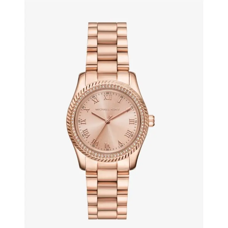 Michael Kors Lexington Rose Gold 33mm Women`s Watch MK7623
