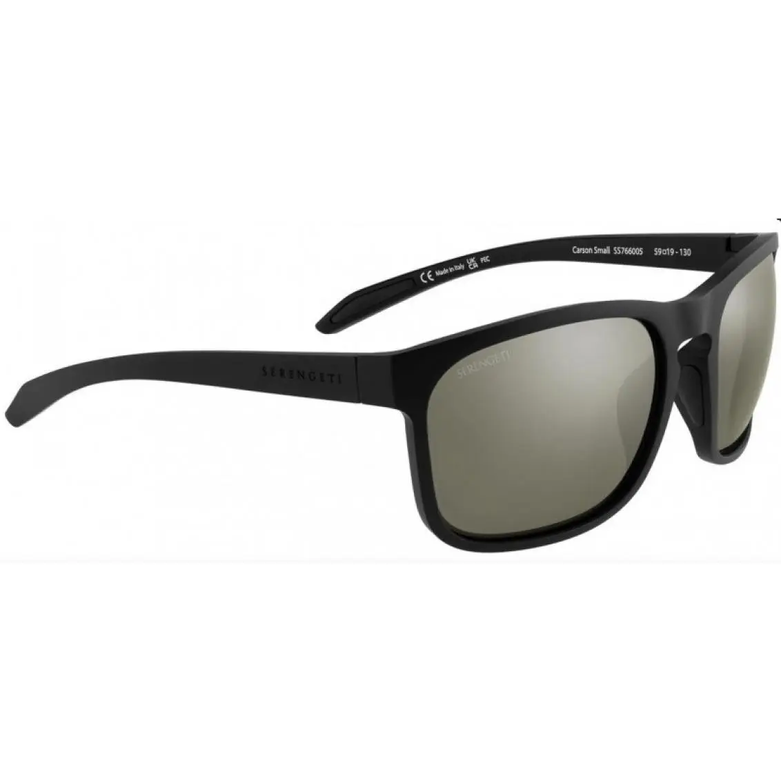 Serengeti Carson Small SS766005 Sunglasses Matte Black