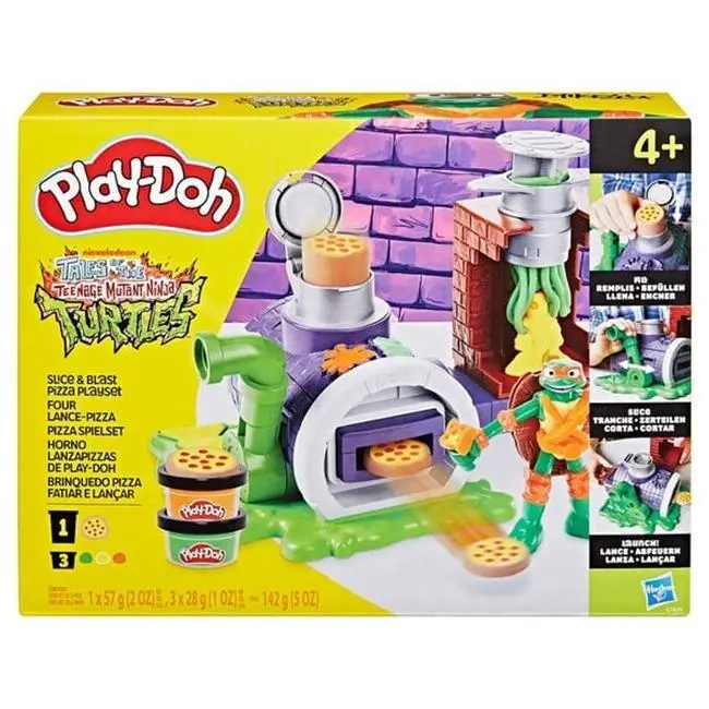 Play-doh Teenage Mutant Ninja Turtles Pizza Blasting Sewer - 3 Piece HSBG1829