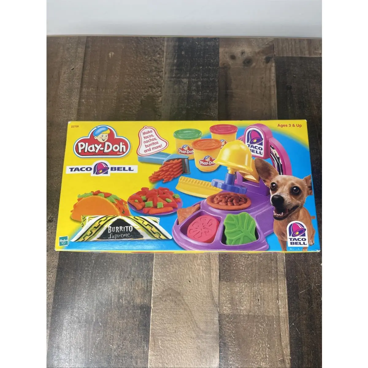 Play-doh Taco Bell Playset From 2000 Hasbro /