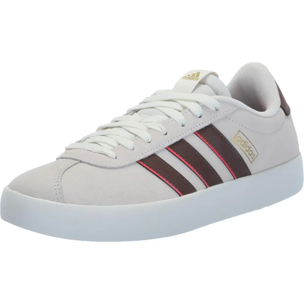 Adidas Men`s VL Court 3.0 Sneaker Light Blue/white/black 8.5 - Light Blue/whit