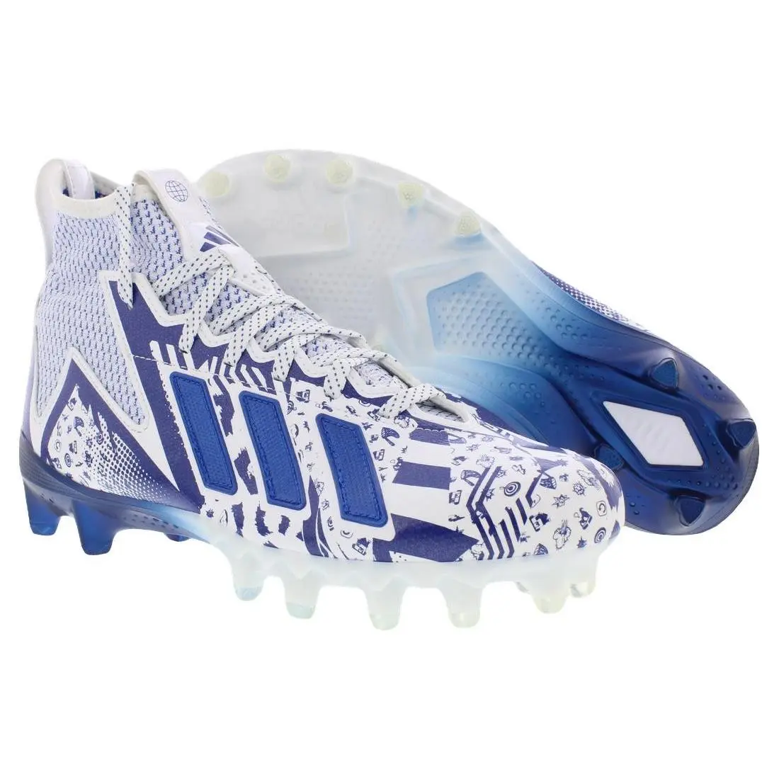 Adidas Freak 23 7v7 Smu Mens Shoes Size 7.5 Color: Footwear White/royal