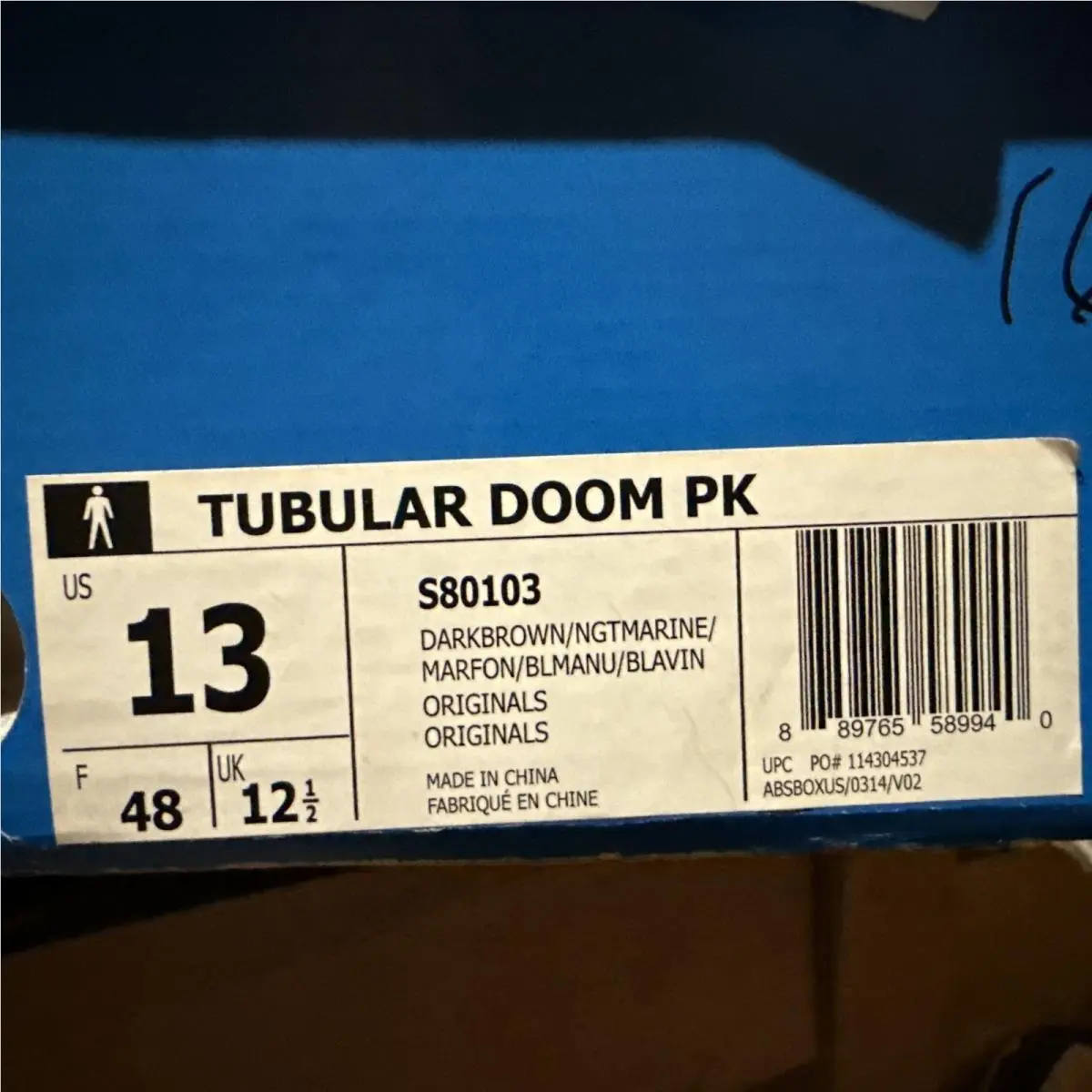 Adidas shoes - adidas Tubular Doom - Tubular Doom - S80103 - Blue 9