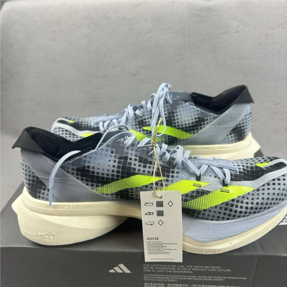 Adidas shoes - adidas Adizero Adios Pro 3 - Id3634 - Blue 2
