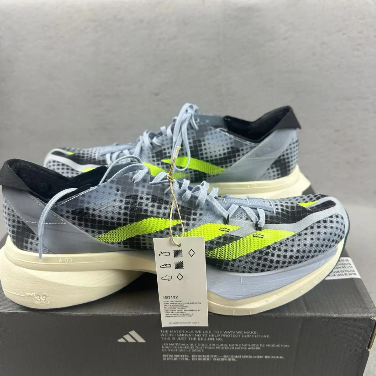 Adidas shoes - adidas Adizero Adios Pro 3 - Id3634 - Blue 4