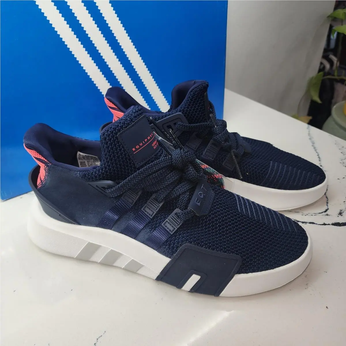 Adidas shoes - adidas Eqt Bask Adv - Eqt Bask Adv - CQ2996 - Collegiate Navy/Collegiate Navy/Reacor (UPC: 191028031562) 0