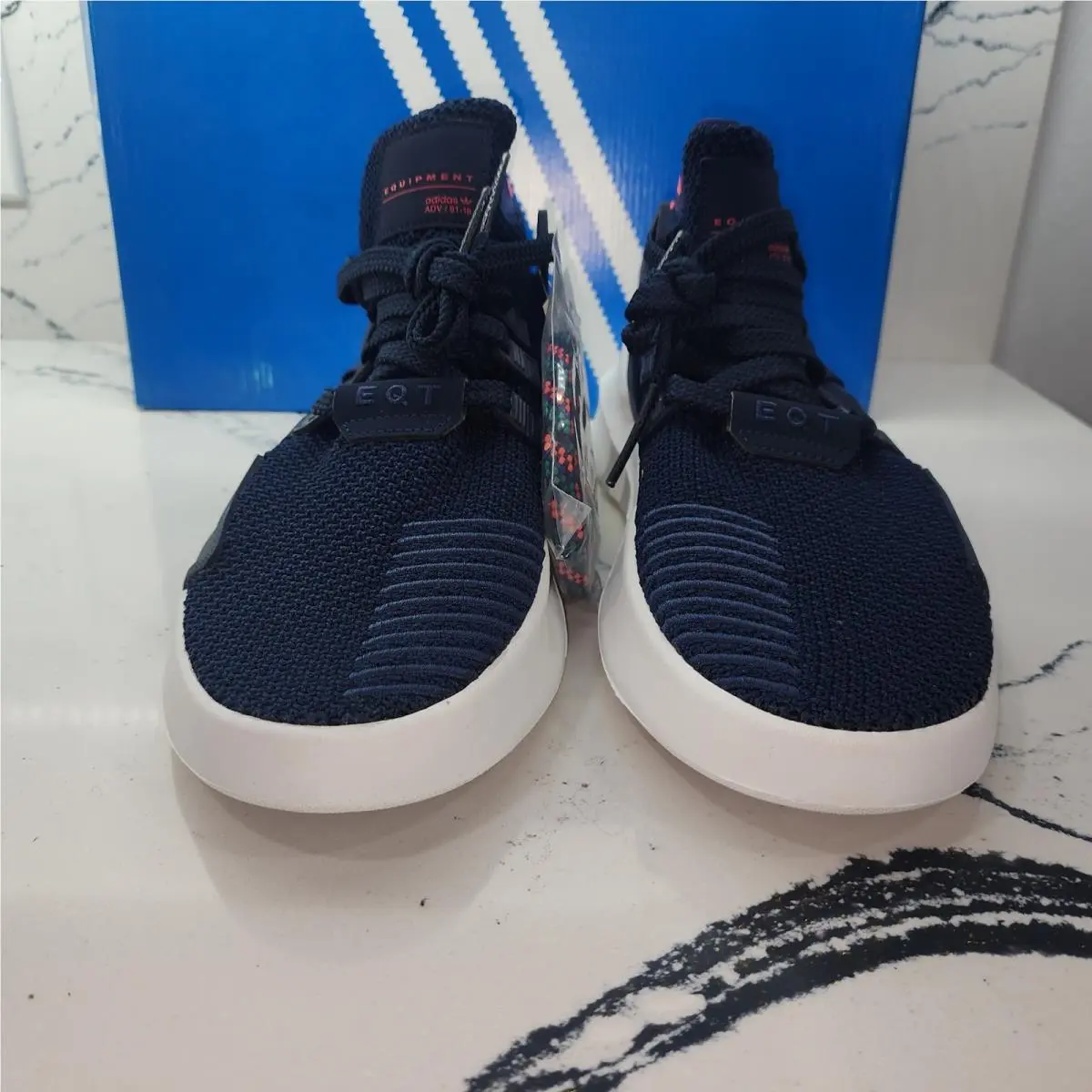 Adidas shoes - adidas Eqt Bask Adv - Eqt Bask Adv - CQ2996 - Collegiate Navy/Collegiate Navy/Reacor (UPC: 191028031562) 2