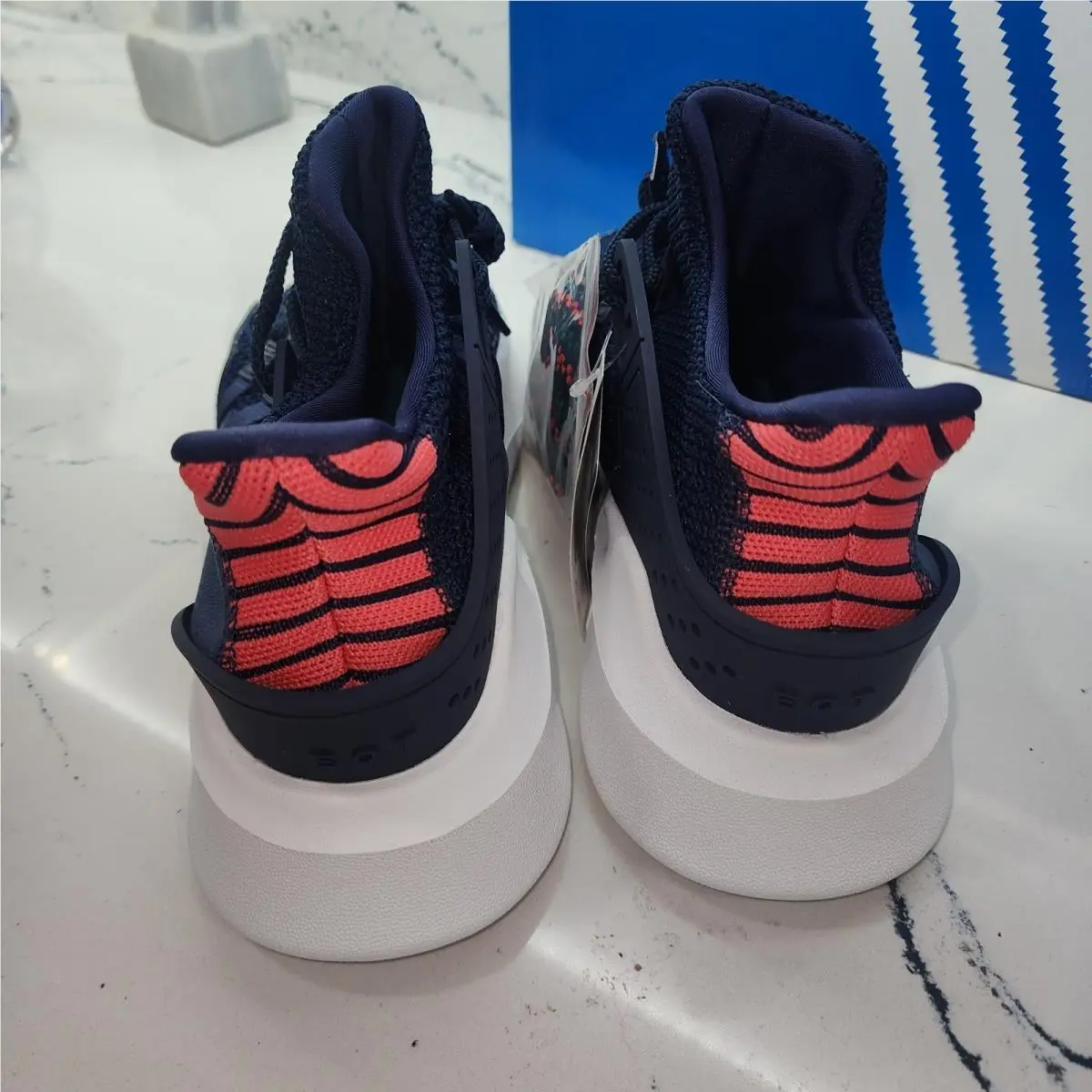 Adidas shoes - adidas Eqt Bask Adv - Eqt Bask Adv - CQ2996 - Collegiate Navy/Collegiate Navy/Reacor (UPC: 191028031562) 3