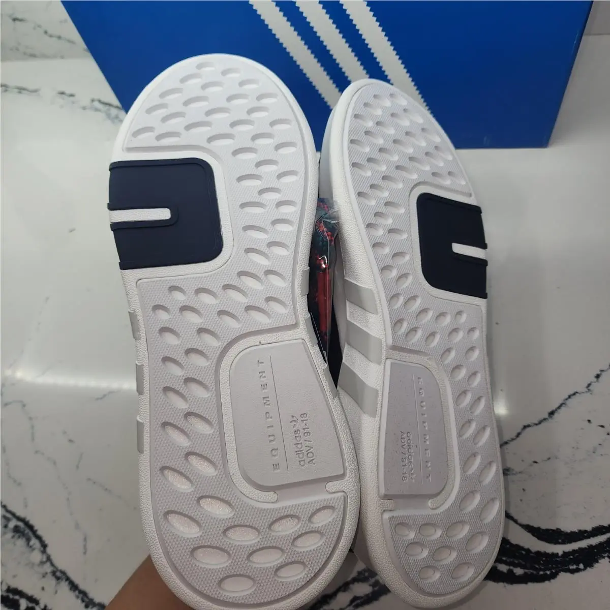 Adidas shoes - adidas Eqt Bask Adv - Eqt Bask Adv - CQ2996 - Collegiate Navy/Collegiate Navy/Reacor (UPC: 191028031562) 4