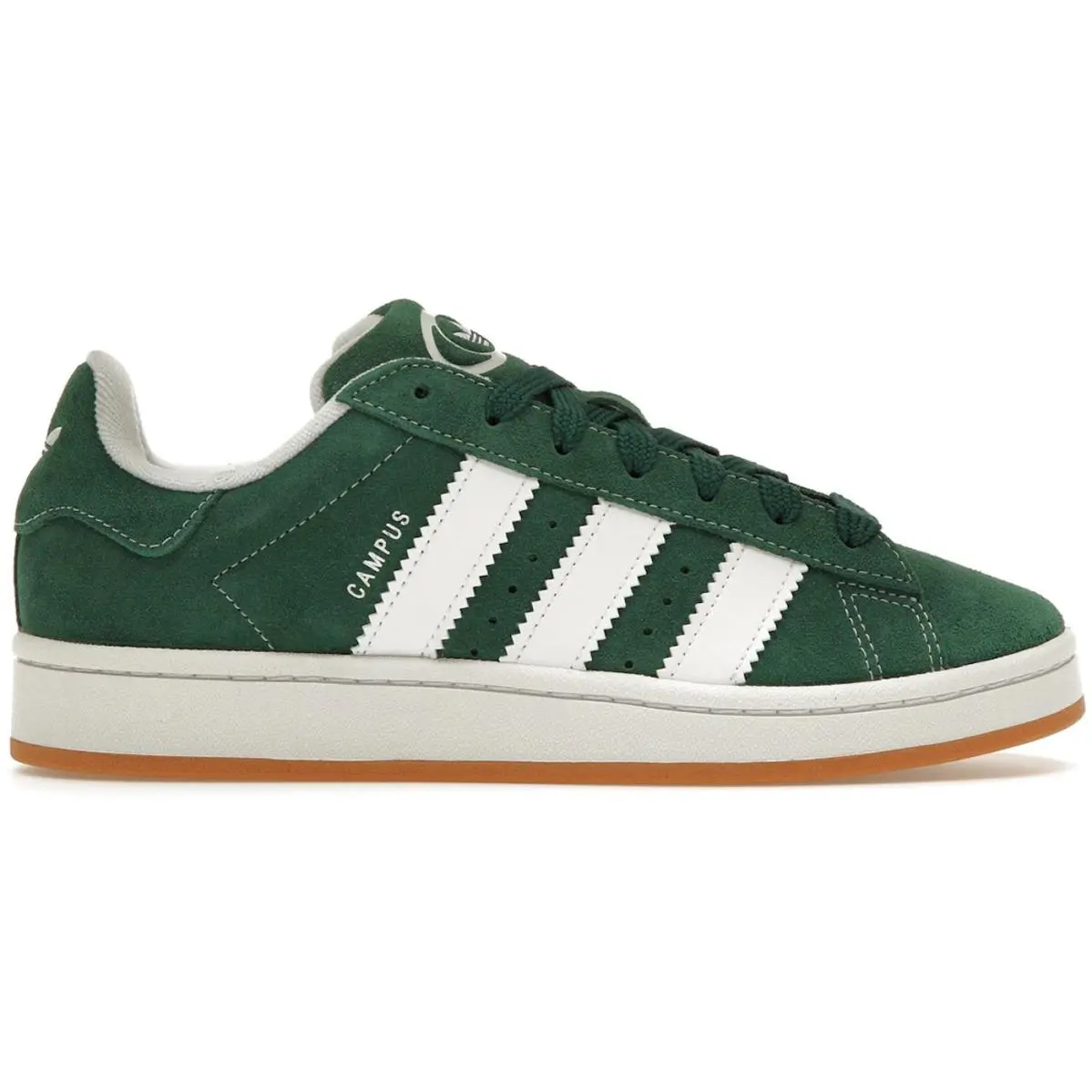 Size 7Y Adidas Campus 00s Dark Green White Kids
