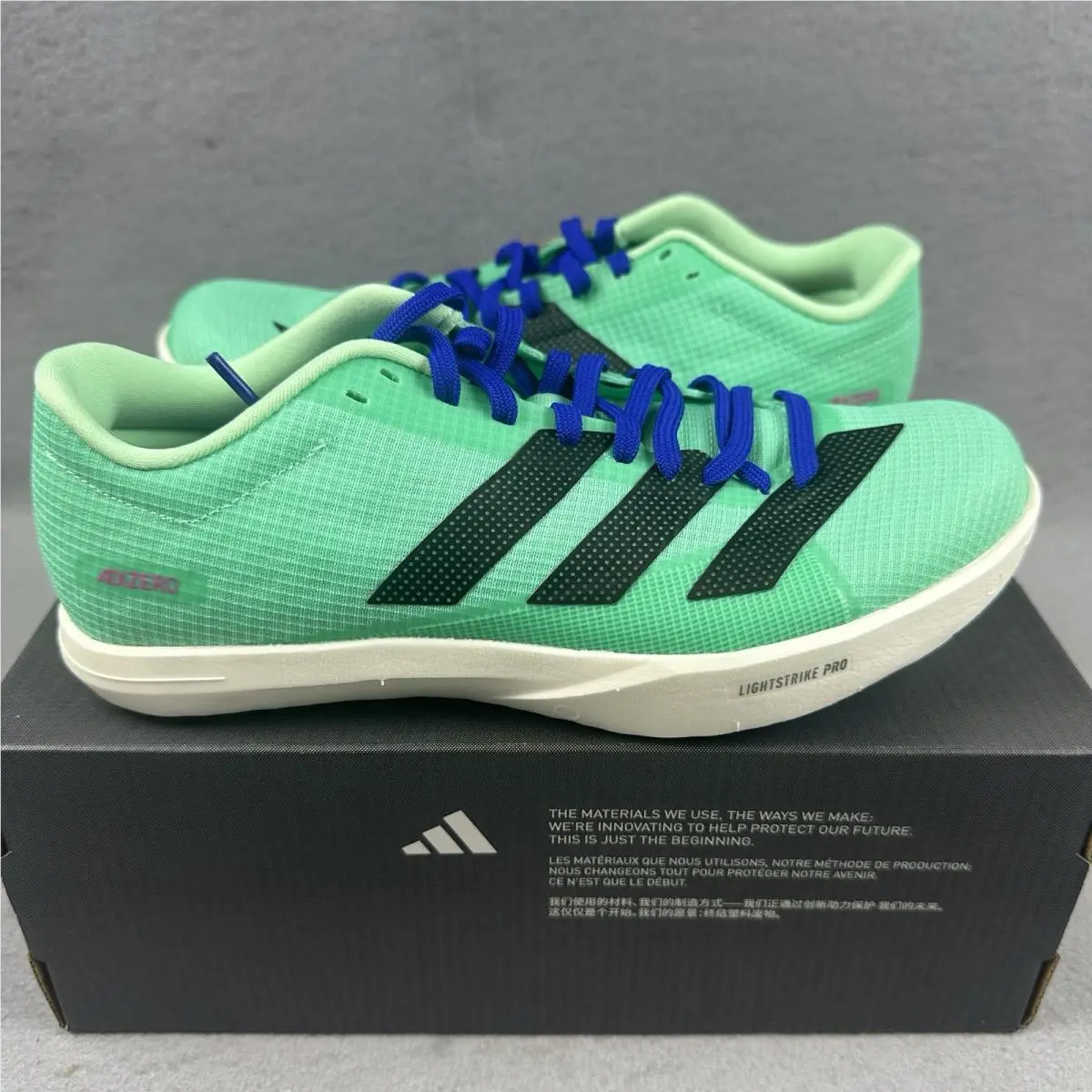 Adidas shoes - adidas Adizero - Adizero - GV9100 - Green 0