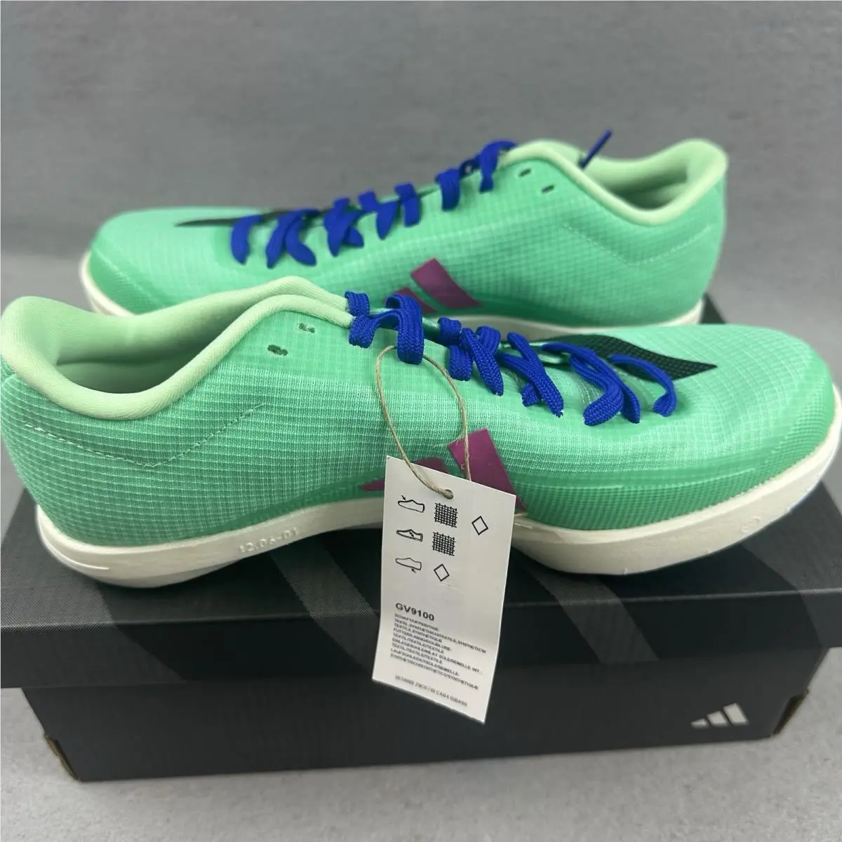 Adidas shoes - adidas Adizero - Adizero - GV9100 - Green 1