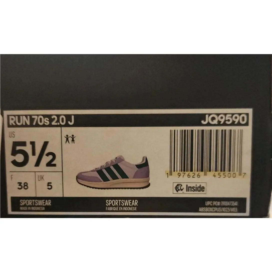 Adidas shoes - adidas Run 70s - Run - Black/White/Gum 6