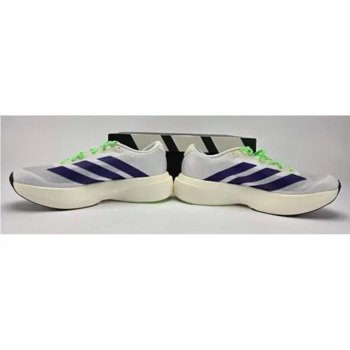 Adidas shoes - adidas Adizero Evo SL - Adizero Evo - JS4456 - White, way: FTWR White/Collegiate Purple/Purple Burst 1