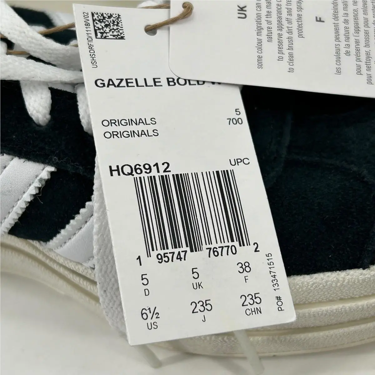 Adidas shoes - adidas Gazelle Bold - Gazelle Bold - Black 3