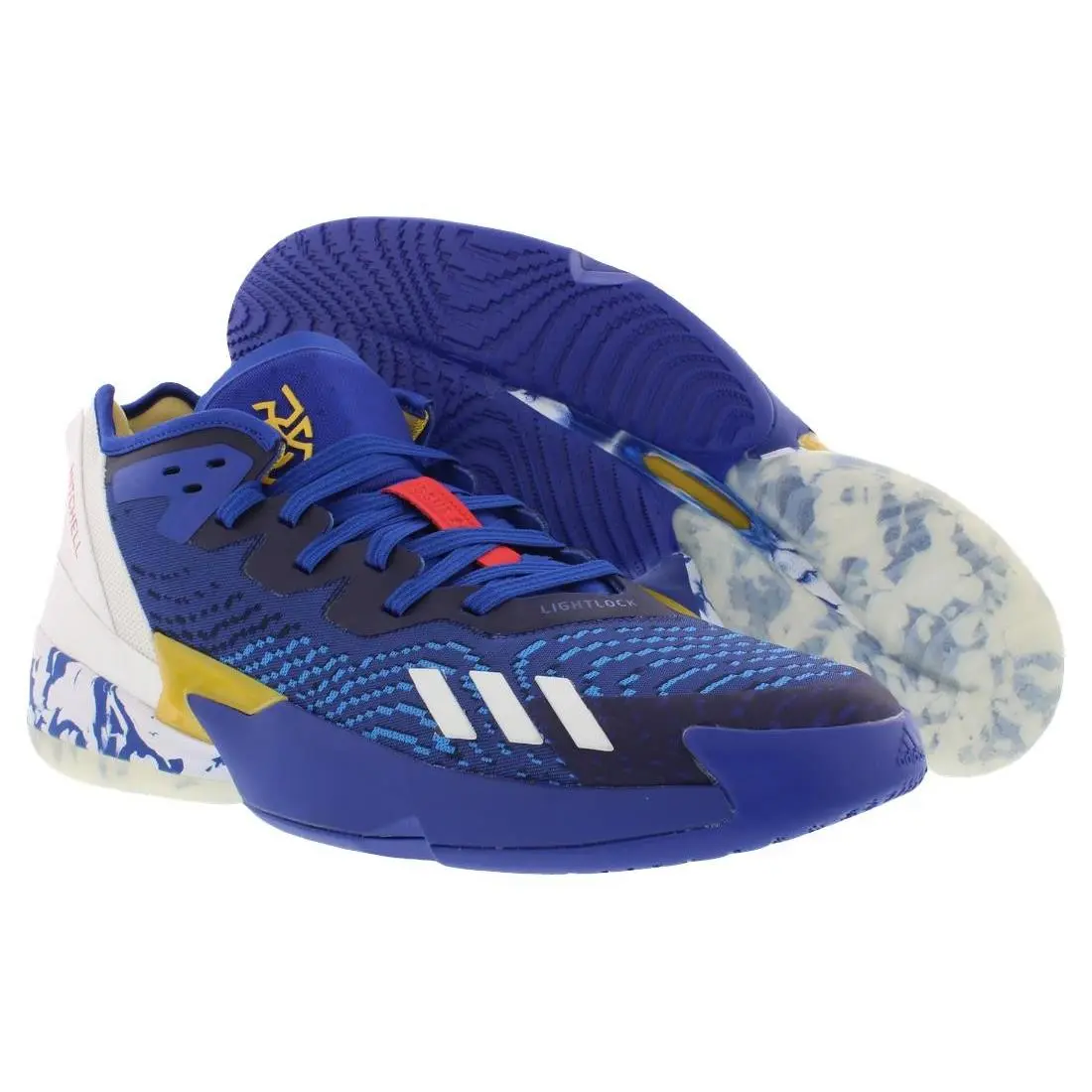 Adidas D.o.n. Issue 4 Mens Shoes Size 15 Color: Royal Blue/footwear White/navy