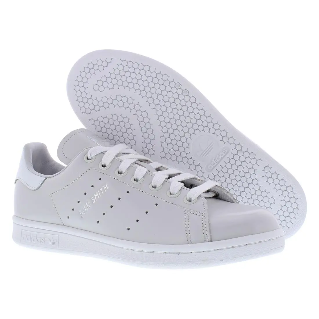 Adidas Stan Smith Mens Shoes Size 6 Color: Beige/white