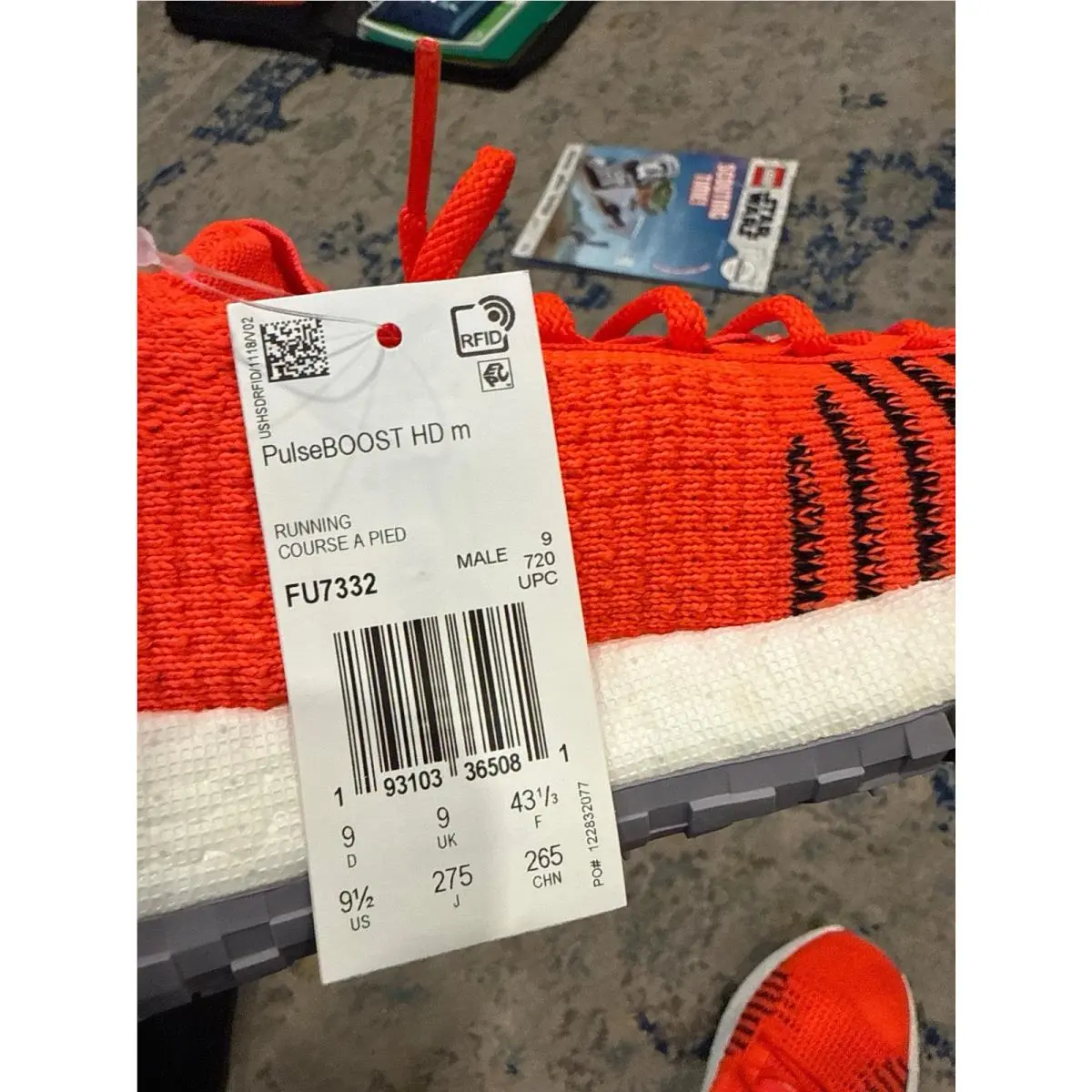 Adidas shoes - adidas PulseBoost HD - PulseBoost - FU7332 - Red 1