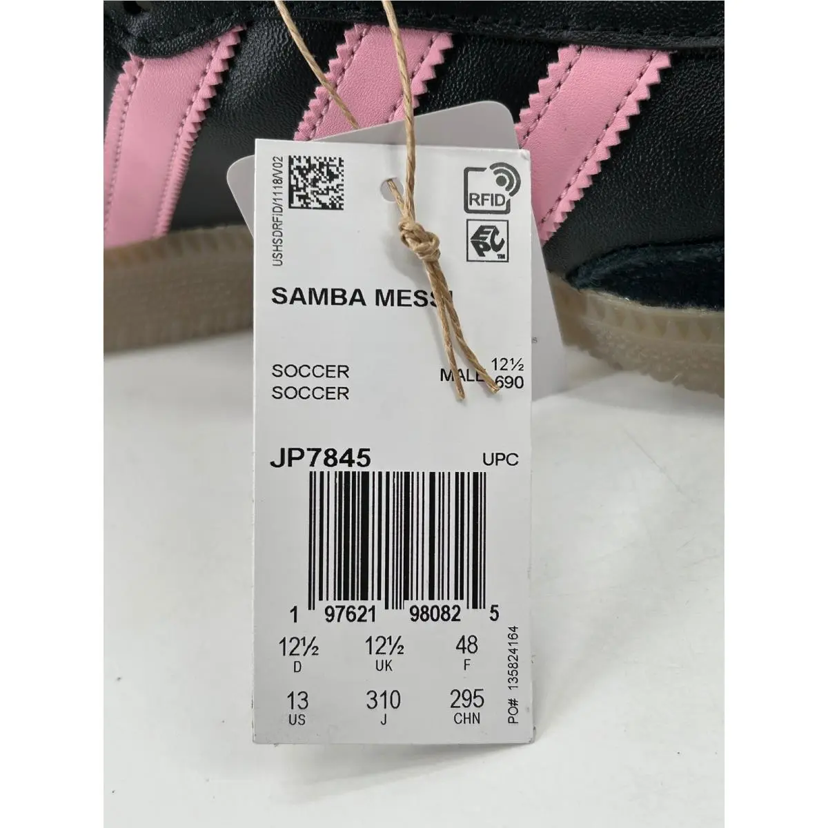 Adidas shoes - Samba Messi JP7845 - Samba Messi - Black 1