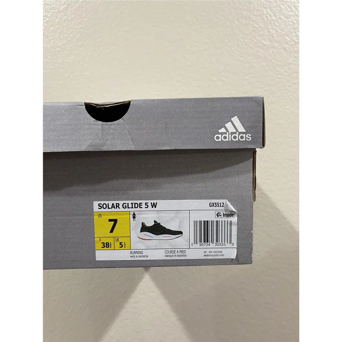 Adidas shoes - adidas Solar Glide - Solar Glide - GX5512 - Black 6