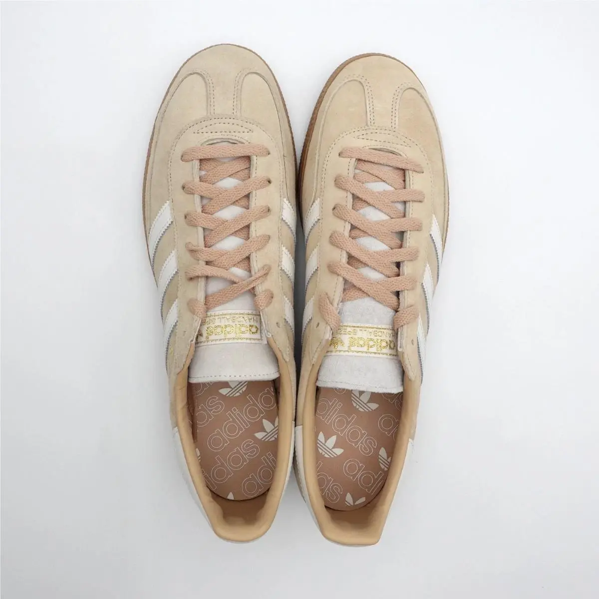 Nwob Men`s Adidas Originals Handball Spezial Sneakers Beige SZ 11.5 ID8779 - Beige