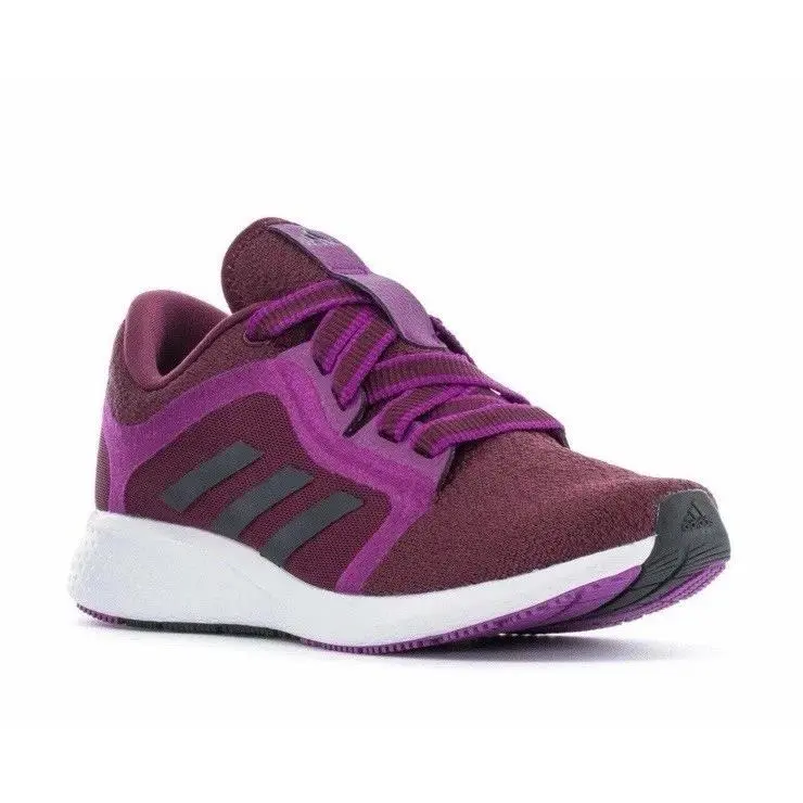 Adidas Edge Lux 4 Lace-up Trainers Workout Sneaker Women Shoes Purple Size 7.5