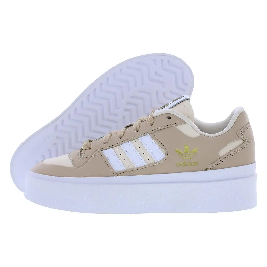 Adidas Forum Bonega Womens Shoes Size 9.5 Color: Magic Beige/cloud