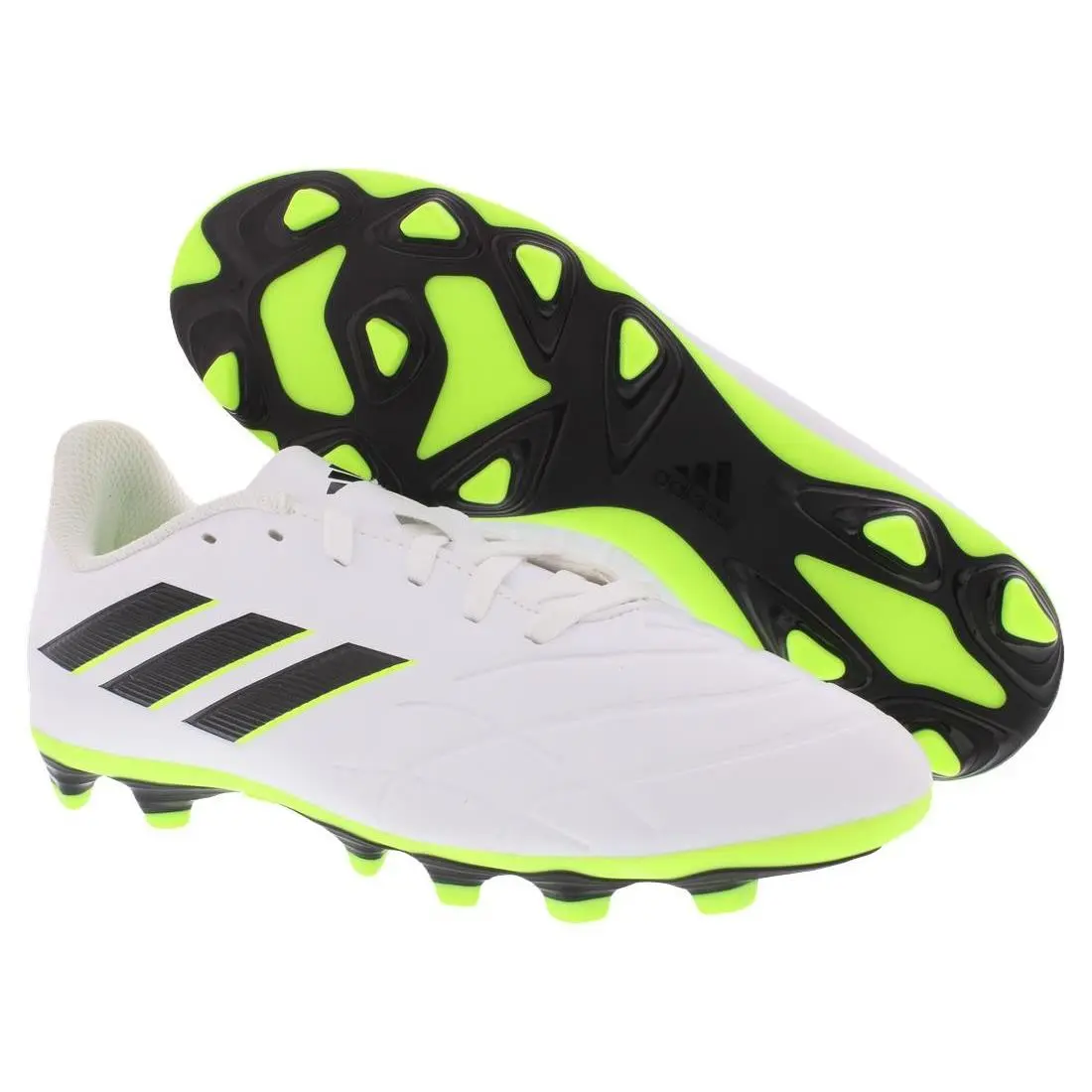 Adidas Copa Pure.4 Fxg Unisex Shoes Size 5.5 Color: White/black/lime