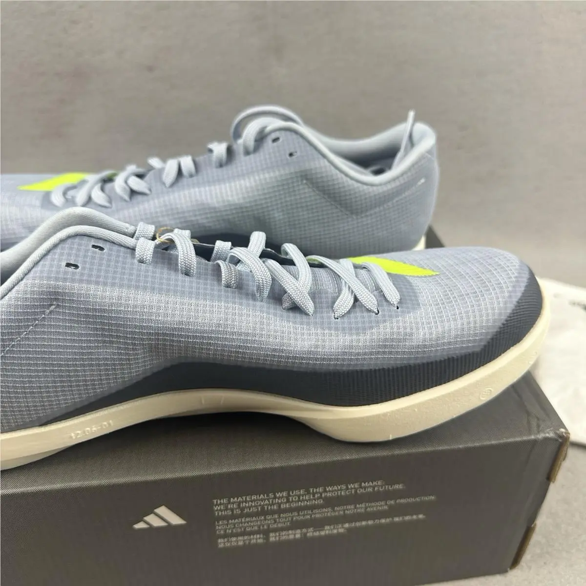 Adidas shoes - adidas Adizero - Adizero - IE6876 - Gray 4