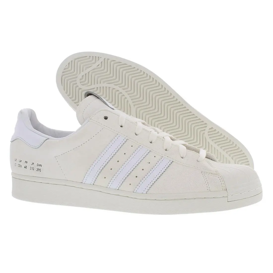 Adidas Superstar Leather Mens Shoes Size 11.5 Color: Supplier Colour/cloud