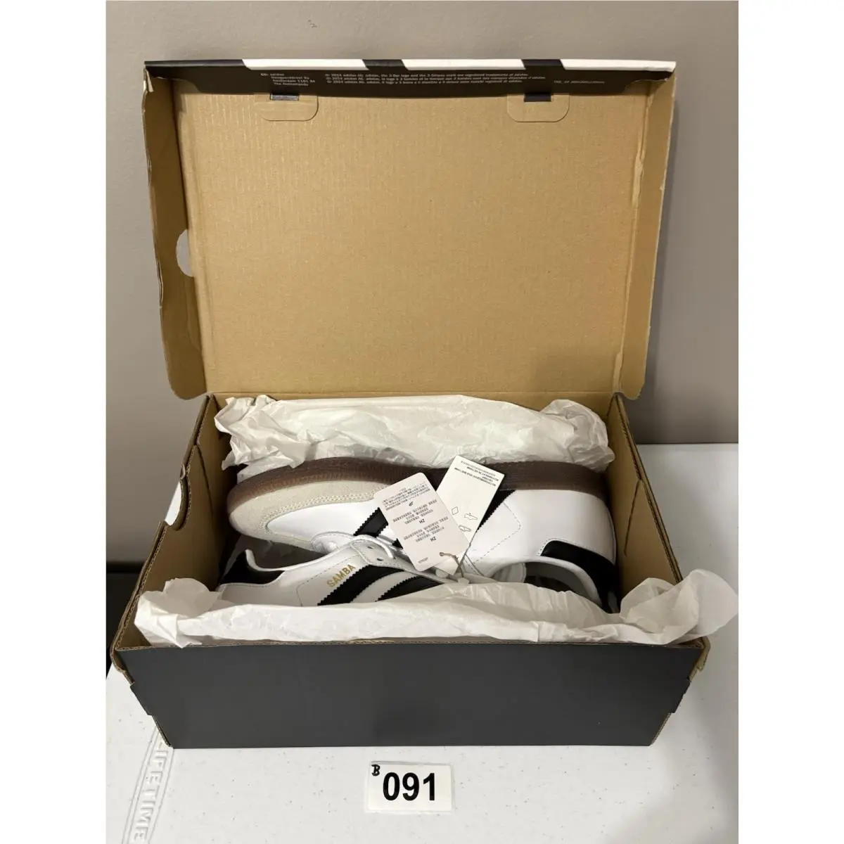 Adidas shoes - adidas Samba - Samba - White With Black Stripes 16