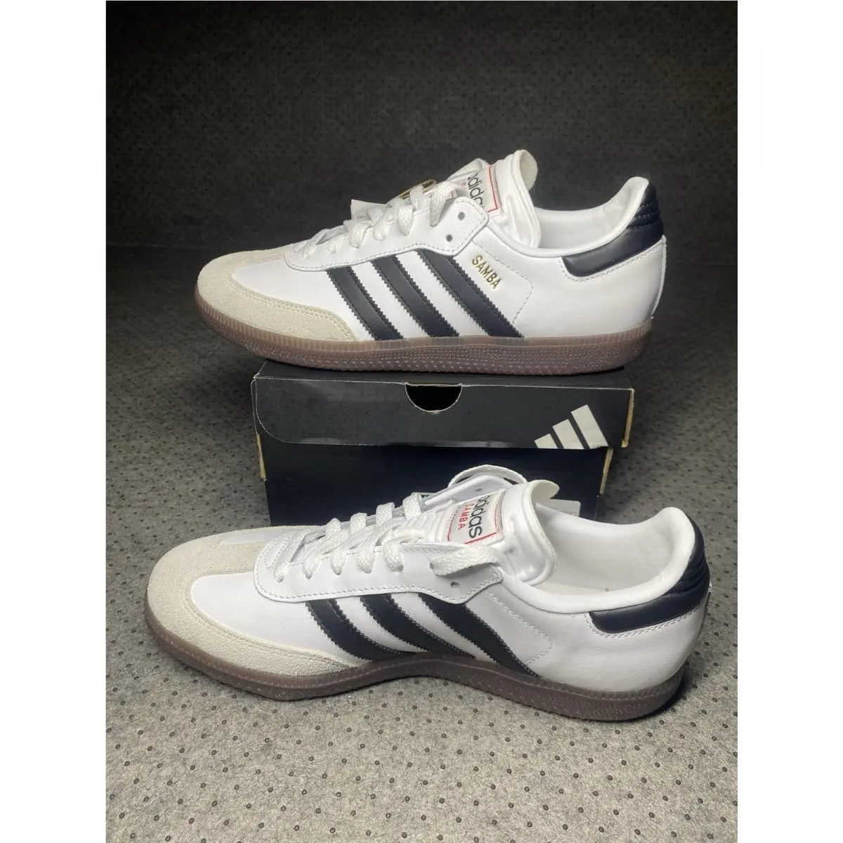 Adidas shoes - adidas Samba - Samba - White With Black Stripes 3