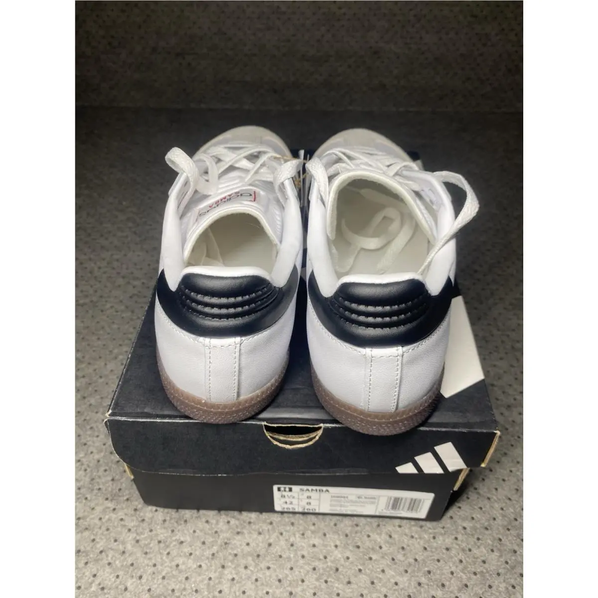 Adidas shoes - adidas Samba - Samba - White With Black Stripes 7