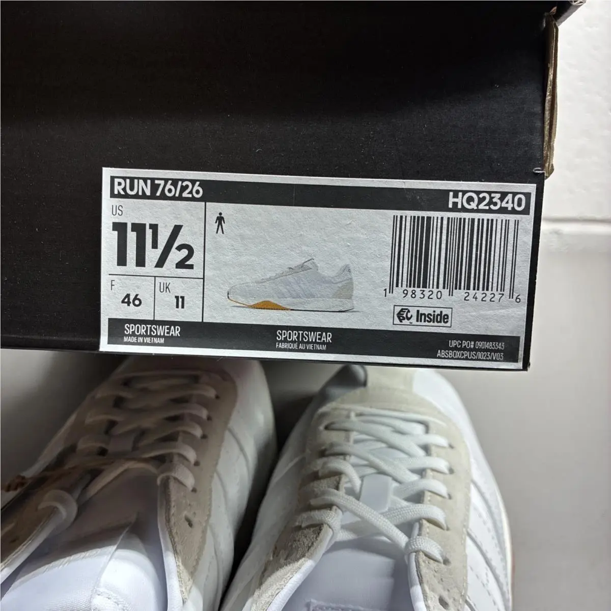 Adidas shoes - adidas 76 26 - HQ2340 - White 5