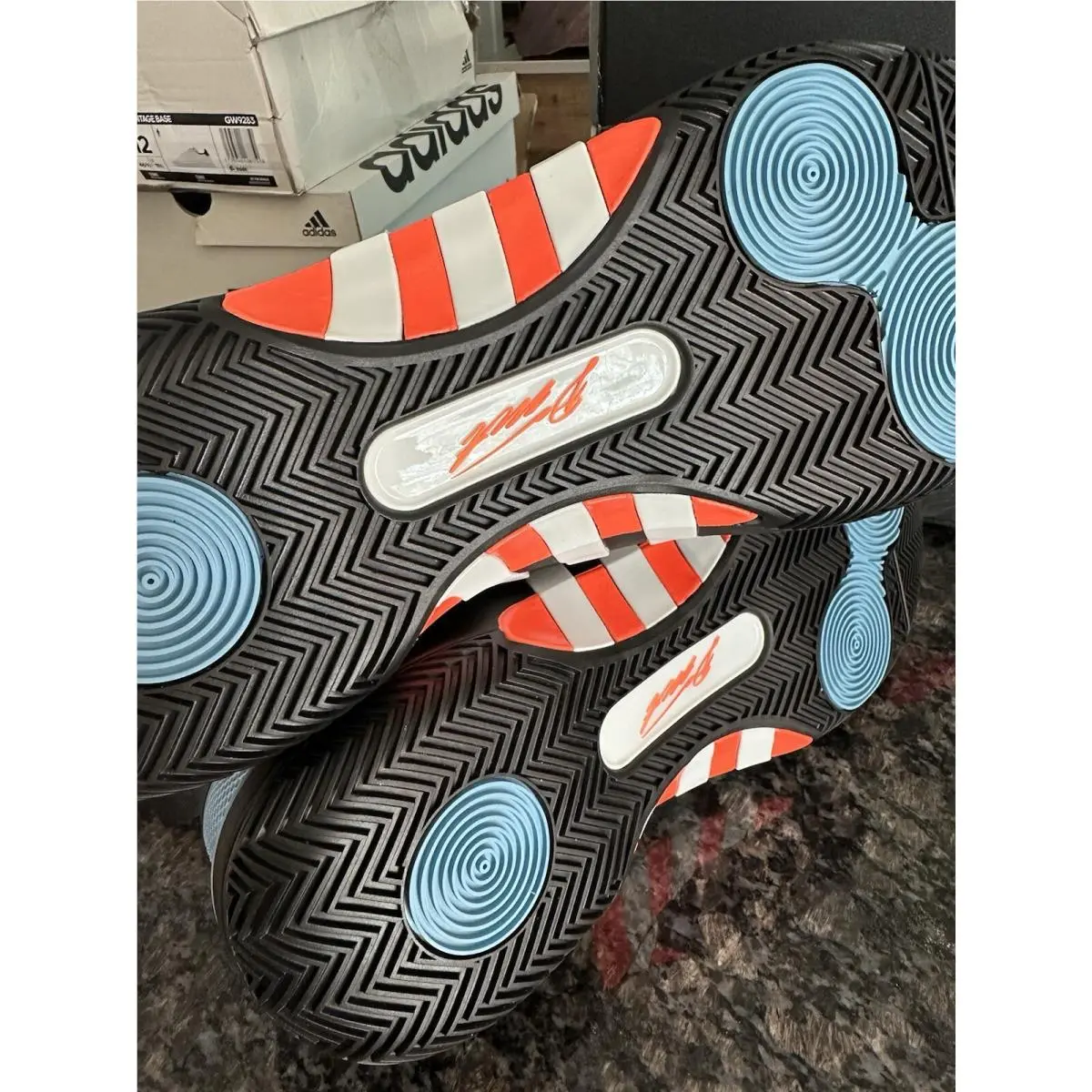 Adidas shoes - adidas D.O.N. Issue - Issue - Blue 3
