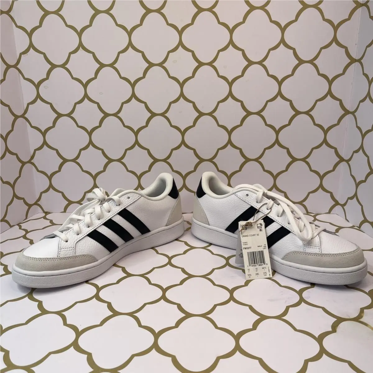 Adidas shoes - adidas Grand Court SE - Grand Court - FW3277 - Cloud White/Core Black/Orbit Grey 1