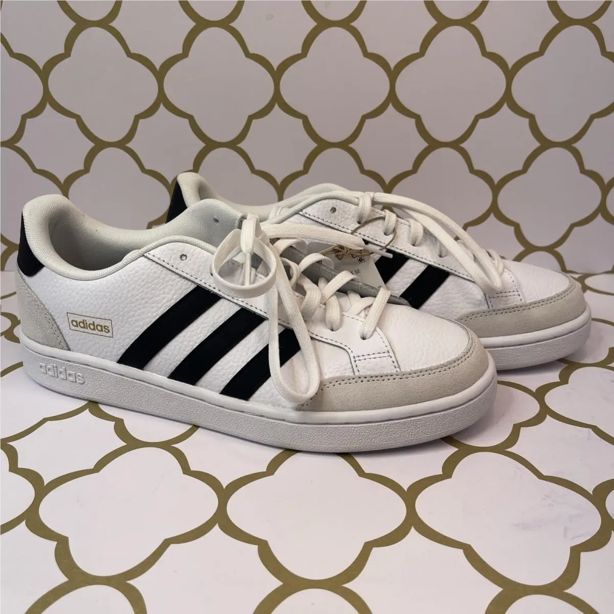 Adidas shoes - adidas Grand Court SE - Grand Court - FW3277 - Cloud White/Core Black/Orbit Grey 2