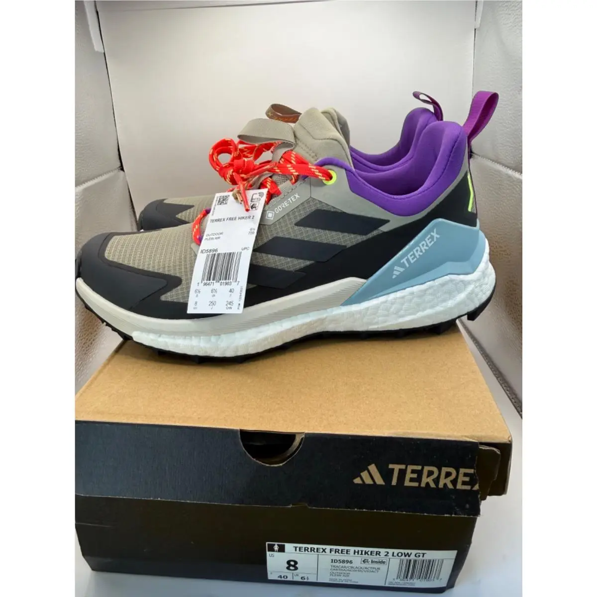 Adidas shoes - adidas TERREX Free Hiker - TERREX Free Hiker - Gray 2