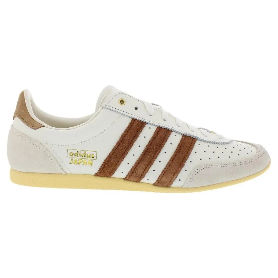 Adidas Japan Leather Womens Shoes Size 11 Color: Off White/dusky Bronze/brown